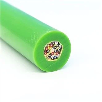 Undervattensgrön flerkärnig dränkbar kabel