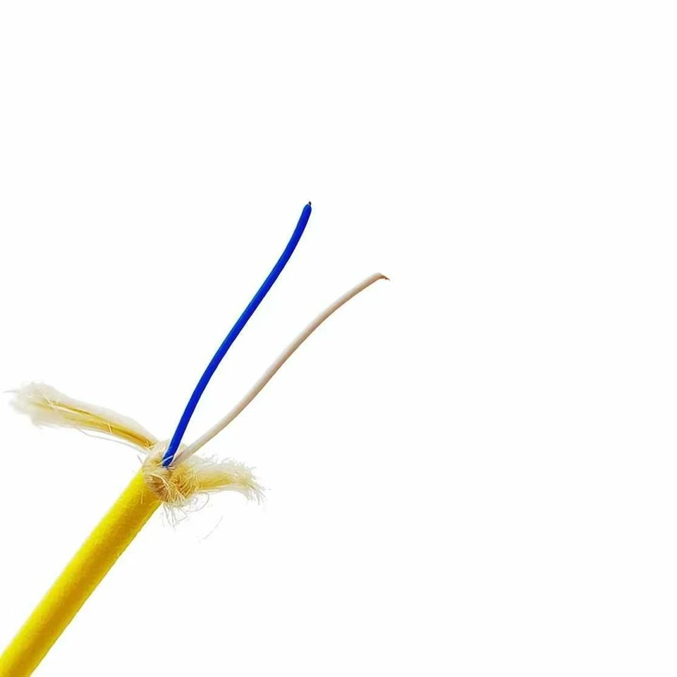 Anpassad ROV flytkabel 2-kärna bar koppar PE-isolering TPU-skumjacka för vattenbruksutrustning och marina fartyg