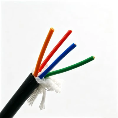 Paide anpassad 4*18AWG TPU vattentät elektrisk kabel med PP-isolerad kopparledare vriden för marin utrustning